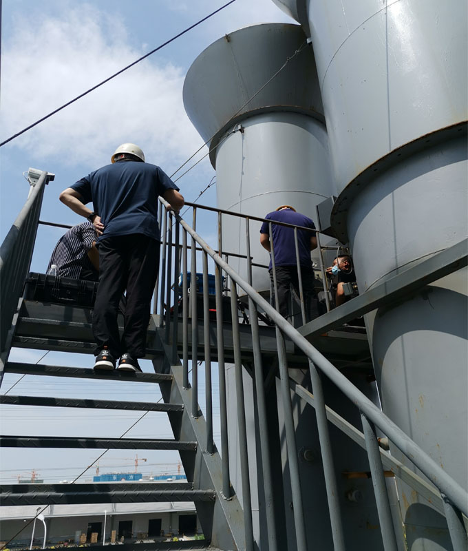 特銳德電氣公司非甲烷總烴實(shí)時(shí)排放濃度現(xiàn)場(chǎng)測(cè)試