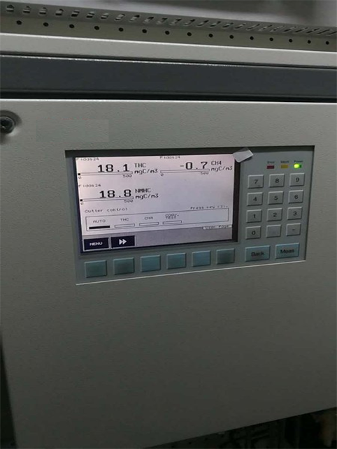 便攜式非甲烷總烴測試儀與在線儀器進行現(xiàn)場比對