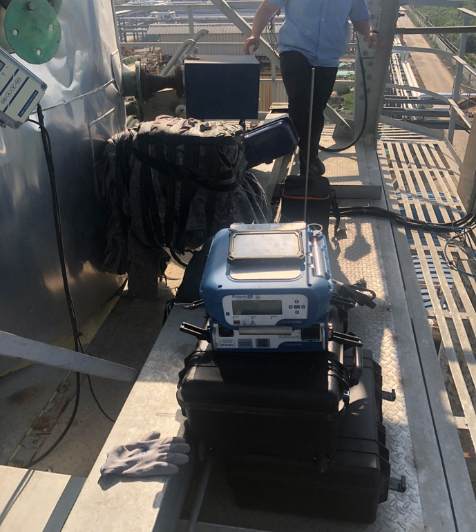 山東濱州陽信縣生態(tài)環(huán)境監(jiān)測站擴(kuò)項現(xiàn)場測試論證