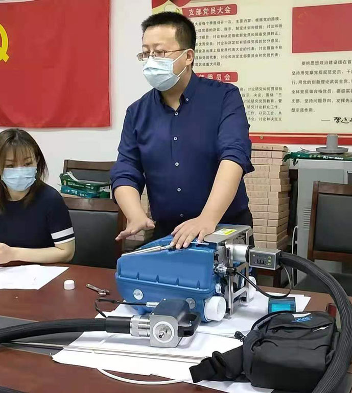 秦皇島生態(tài)環(huán)境局PF-300分析儀交貨驗收