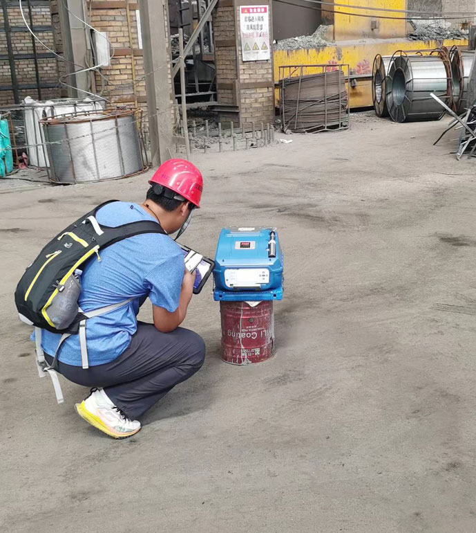 湖南湘潭鋼鐵非甲烷總烴濃度無(wú)組織測(cè)試