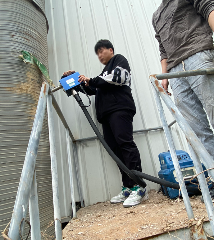 配合濟南商河站在門窗制造企業(yè)進行非甲烷總烴現(xiàn)場測試