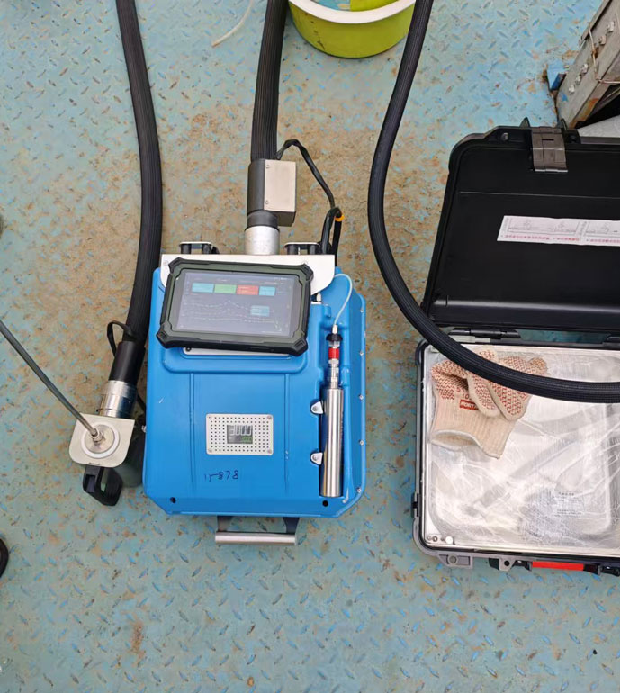 吉林某石化企業(yè)非甲烷總烴現(xiàn)場(chǎng)測(cè)試